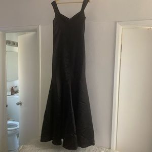 Bridesmaids dress, black, (Morilee)size 8, fits like a US size 6